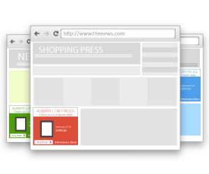 user visits other sites