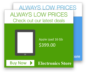 user targeted with personalized ad